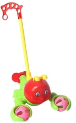 Συρόμενο παιχνίδι Καβουράκι - 198-13 - 117295 - Green/Red 117295_gr