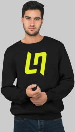 Lando Norris Logo Φούτερ - BLACK