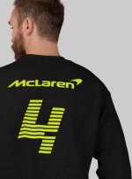 Lando Norris Logo Φούτερ - BLACK