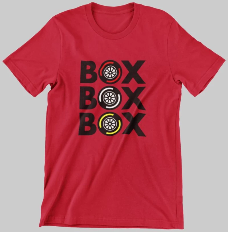 "Box Box Box" Παιδικό T-Shirt - RED