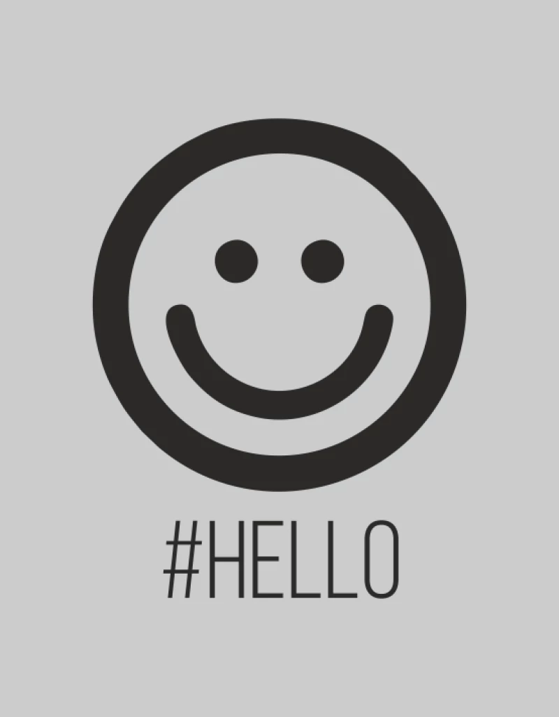 Τσάντα Αγοράς Hello - Red