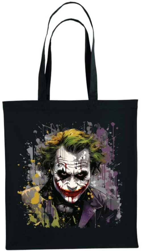 Τσάντα Αγοράς Joker Face - Black