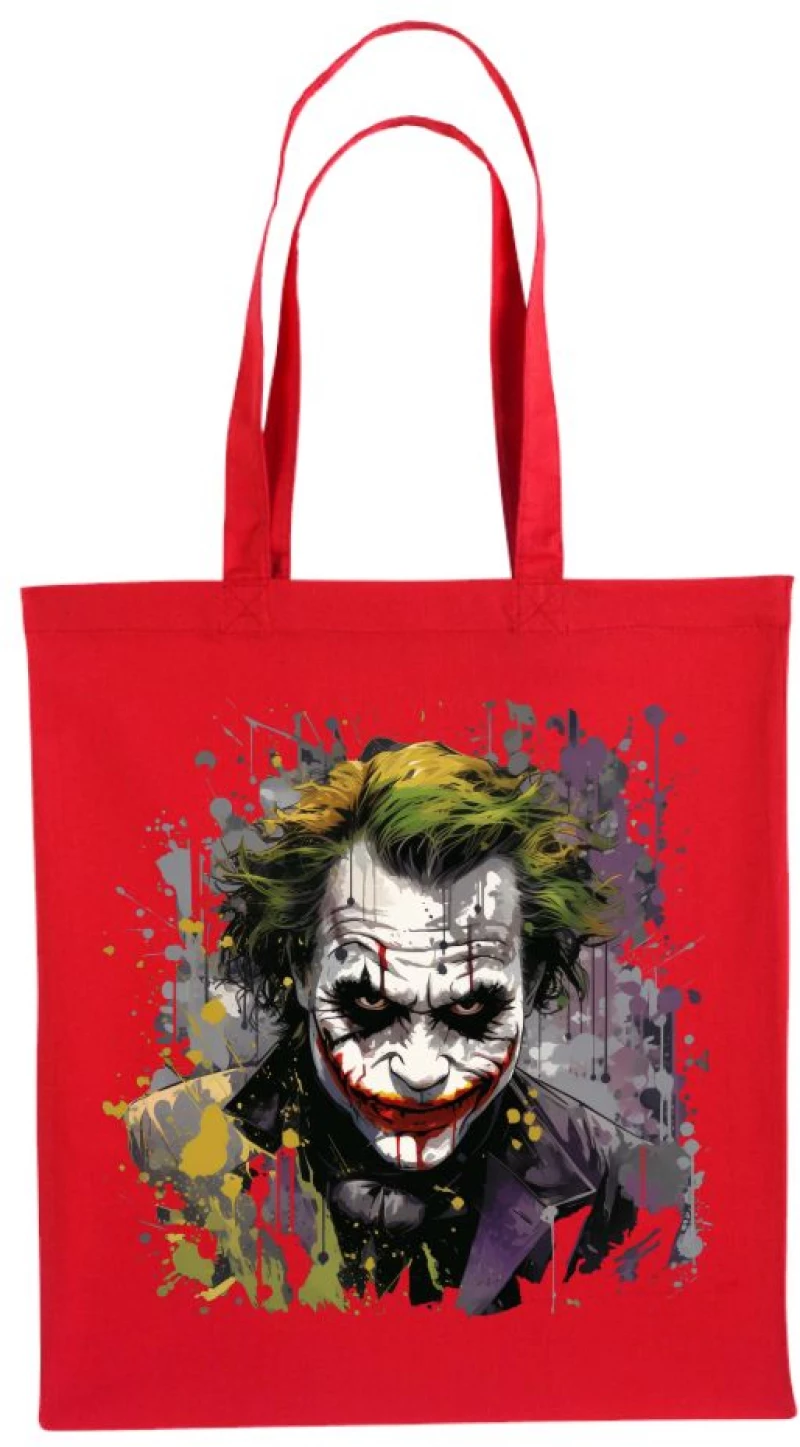 Τσάντα Αγοράς Joker Face - White