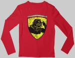Hamilton Scuderia Edition Παιδικό Μακρυμάνικο T-Shirt - RED
