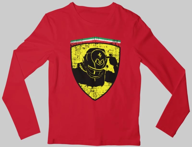 Hamilton Scuderia Edition Παιδικό Μακρυμάνικο T-Shirt - RED