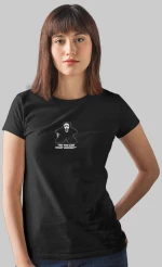 Ghostface Meeple W T-Shirt - FRENCH NAVY