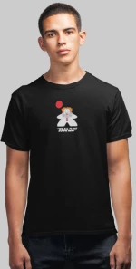 Pennywise Meeple T-Shirt - BLACK