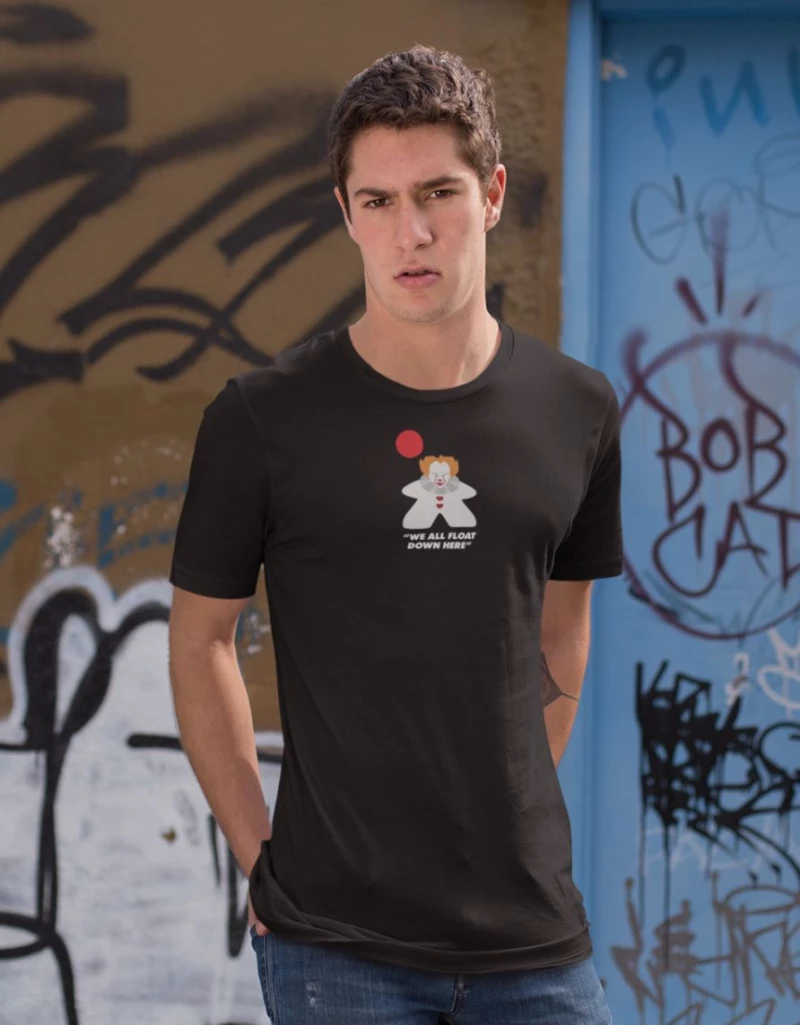 Pennywise Meeple T-Shirt - BLACK