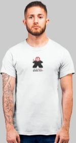 Chucky Meeple T-Shirt - WHITE