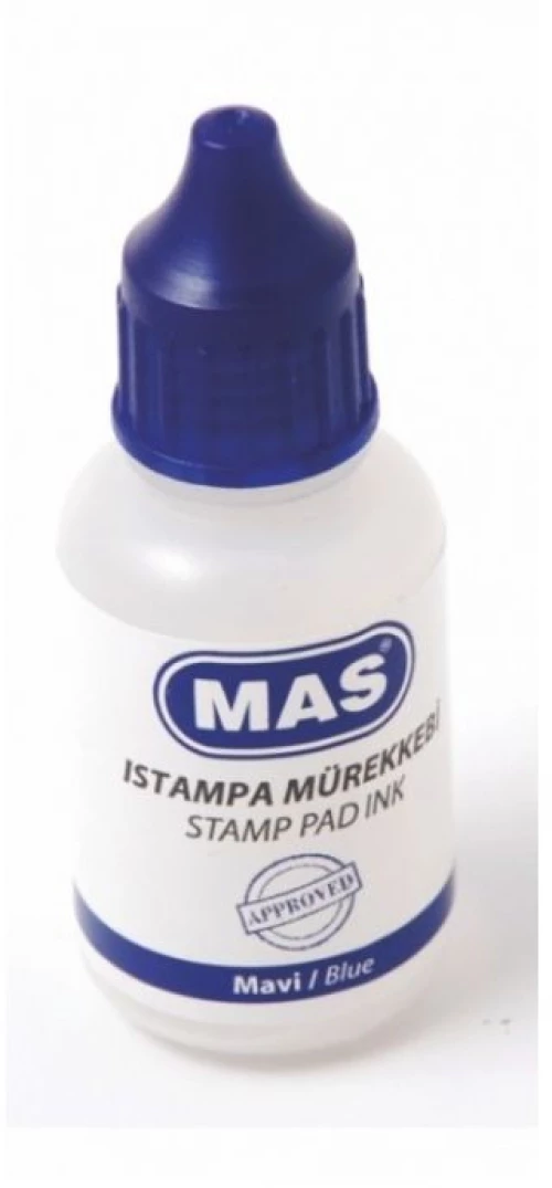 Μελάνι Για Ταμπόν 20ml Μπλέ