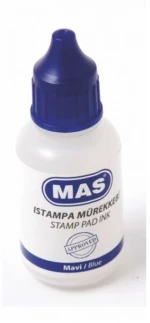 Μελάνι Για Ταμπόν 20ml Μπλέ