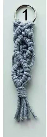 Macrame Χειροποίητο Μπρελοκ 16cm
