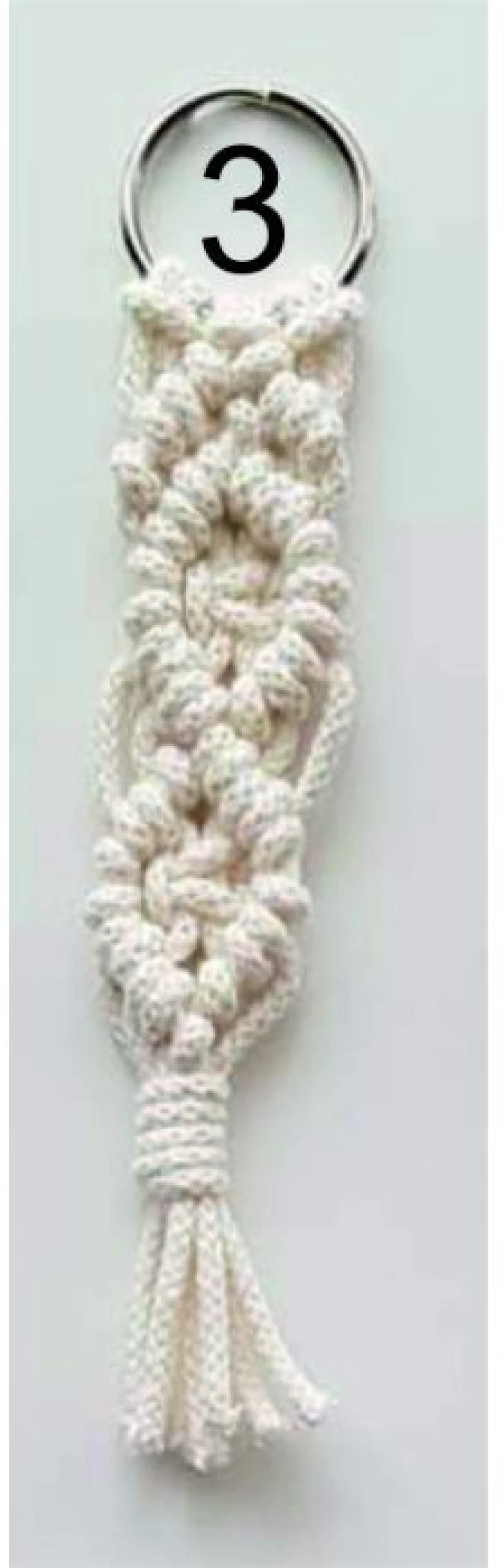 Macrame Χειροποίητο Μπρελοκ 16cm