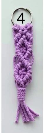 Macrame Χειροποίητο Μπρελοκ 16cm