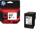 Hp Μελάνι No 651 Black