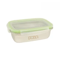 Polo Δοχείο Φαγητού Transparent Cup Stainless Steel 850ml