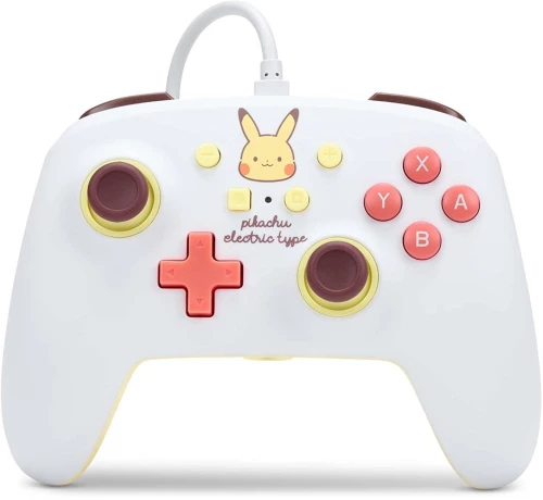 PowerA Enhanced Wired Controller for Nintendo Switch - Pikachu Electric Type / Nintendo Switch