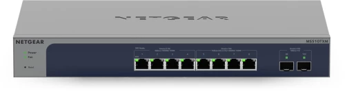 NETGEAR 8-Port Multi-Gigabit/10g Ethernet Smart Managed Pro Switch with 2 SFP+ Ports (MS510TXM)