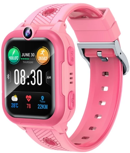 Awei H30 Παιδικό Smartwatch Με GPS LBS Και Κλήσεις Ροζ