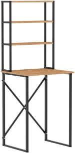 Έπιπλο πλυντηρίου Bobby Megapap χρώμα pine oak 67x60x178εκ.