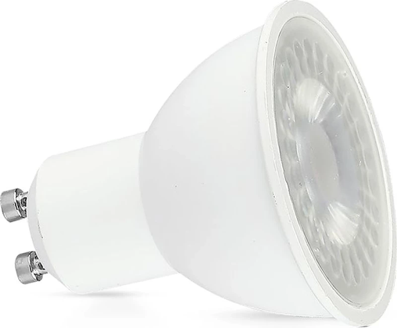 V-TAC Σποτ LED GU10 7.5W 110° Διάφανο 4000K – SKU 218731