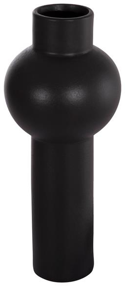 Διακοσμητικό Επιτραπέζιο Κεραμικό SCEPTER Μαύρο Ματ Φ17,5x40Υ εκ.
