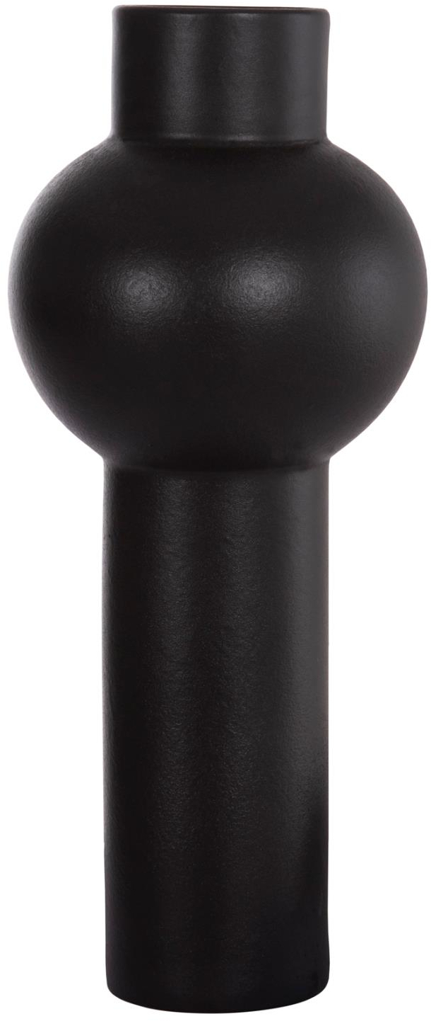 Διακοσμητικό Επιτραπέζιο Κεραμικό SCEPTER Μαύρο Ματ Φ17,5x40Υ εκ.