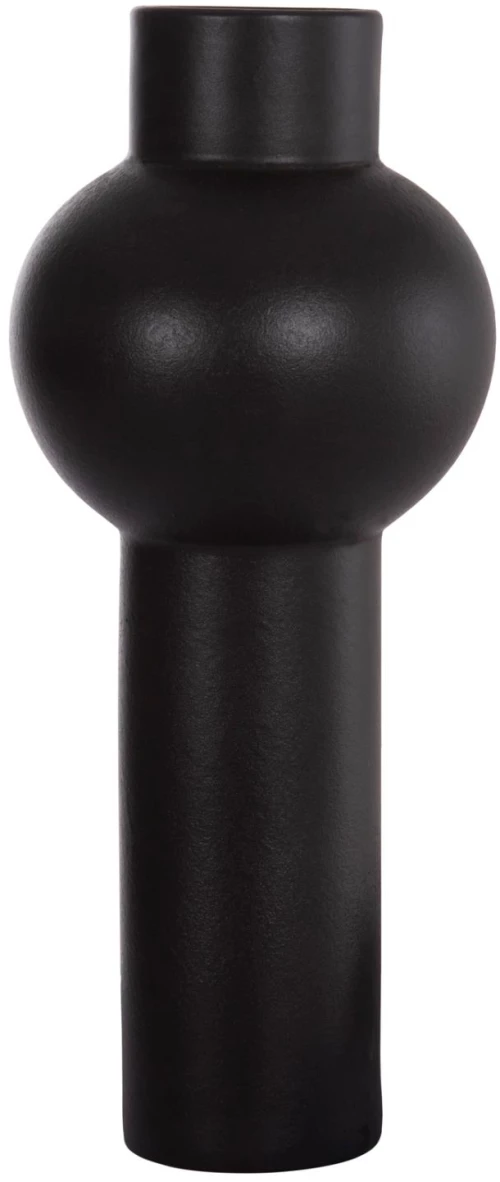 Διακοσμητικό Επιτραπέζιο Κεραμικό SCEPTER Μαύρο Ματ Φ17,5x40Υ εκ.