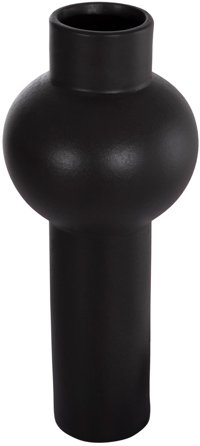 Διακοσμητικό Επιτραπέζιο Κεραμικό SCEPTER Μαύρο Ματ Φ17,5x40Υ εκ.