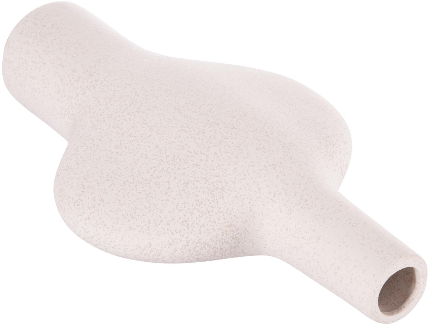 ΕΠΙΤΡΑΠΕΖΙΟ ΚΕΡΑΜΙΚΟ ΔΙΑΚΟΣΜΗΤΙΚΟ GLAΖΕ  ΚΡΥΣΤΑΛΛ.ΥΠΟΛΕΥΚΟ 19,5x8x34,5Υεκ