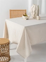 Τραπεζομάντηλο Αδιάβροχο Palamaiki Lita Beige - 175 x 160
