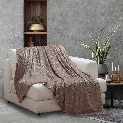 Ριχτάρι Τριθέσιο Jungle Εκρού 170 x 280 cm