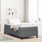 vidaXL Κρεβάτι με στήριξη Light Grey 80x200 cm από κορντουρόι