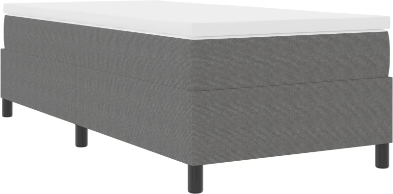vidaXL Κρεβάτι με στήριξη Light Grey 80x200 cm από κορντουρόι