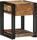 vidaXL Κομοδίνο 40x40x50 εκ. Μασίφ ανακυκλωμένο ξύλο