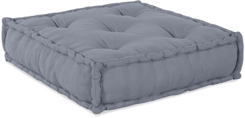 vidaXL Μοντέρνος Πουφ Γκρι 70x70x54