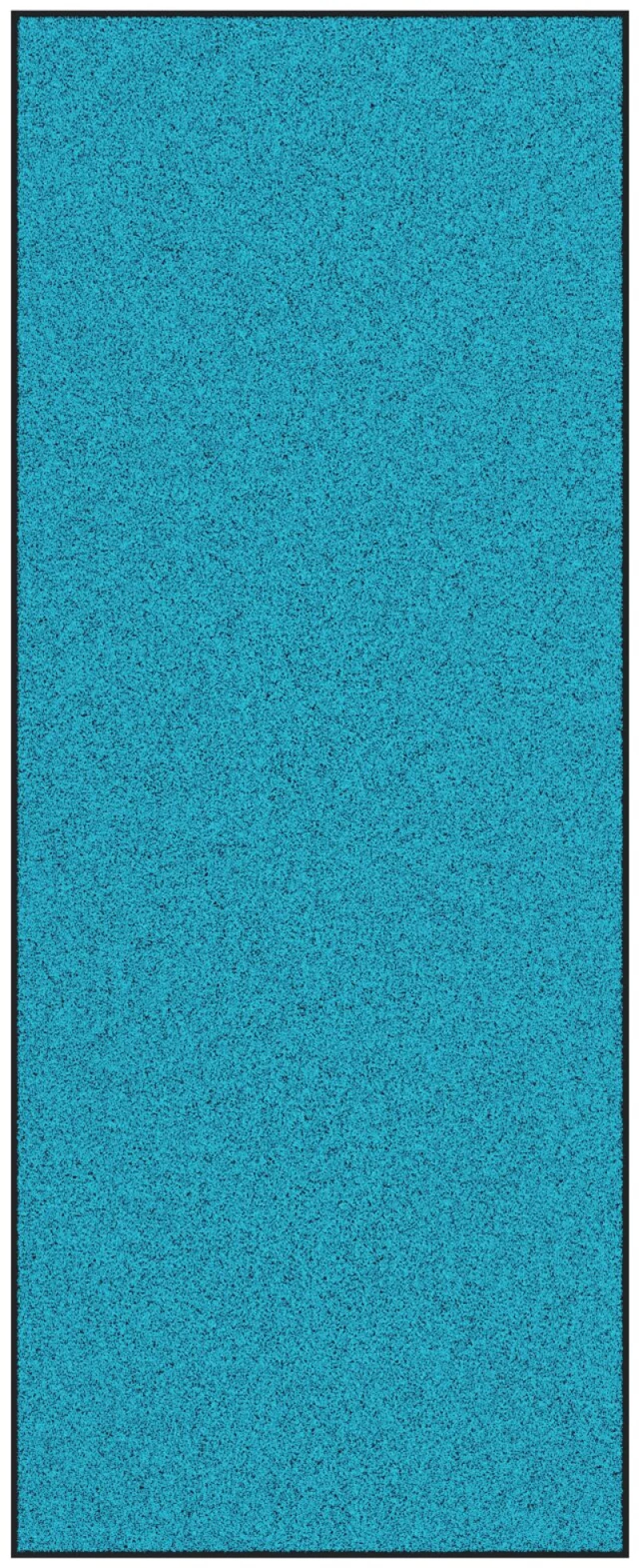 vidaXL Πατάκι Πόρτας Πλενόμενο Κυανό 120x300 εκ