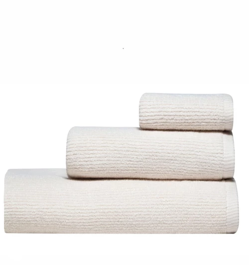 Πετσέτα Viktor 12 Ecru Kentia Προσώπου 50x90cm 100% Βαμβάκι