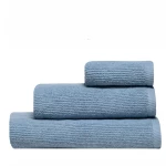 Πετσέτα Viktor 33 Blue Kentia Προσώπου 50x90cm 100% Βαμβάκι