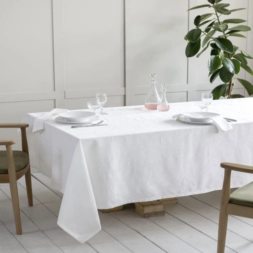 Τραπεζομάντηλο Florelia Off White Nima 160x265 Viscose-Πολυέστερ