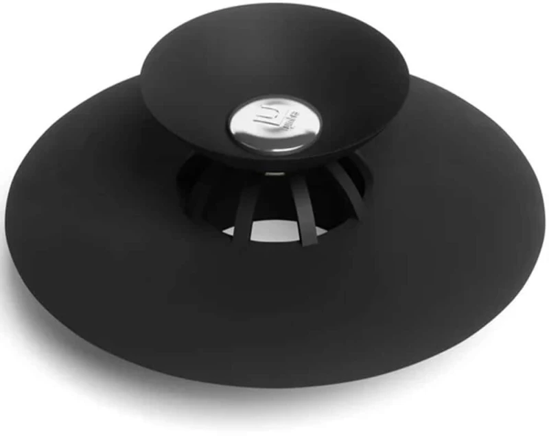 Τάπα Σιφωνιού Flex Drain Stop - Hair Cather 023464-040 Black Umbra Σιλικόνη