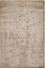 Χαλί Gossip 8504A White-Gold Βιοκαρπέτ 160X230cm