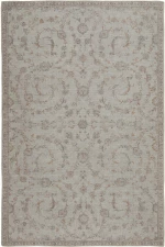 Χαλί Plumeria 5105-03 Grey-Orange Βιοκαρπέτ 80X150cm
