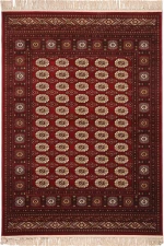 Χαλί Isfahan 5602A Red-Red Βιοκαρπέτ 80X140cm