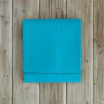 Σεντόνι Unicolors Petrol Blue Nima Ημίδιπλο 180x260cm 100% Βαμβάκι