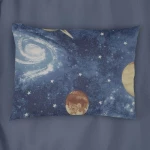 Μαξιλαροθήκη Παιδική Milky Way 185 Blue DimCol 35X45 100% Βαμβάκι