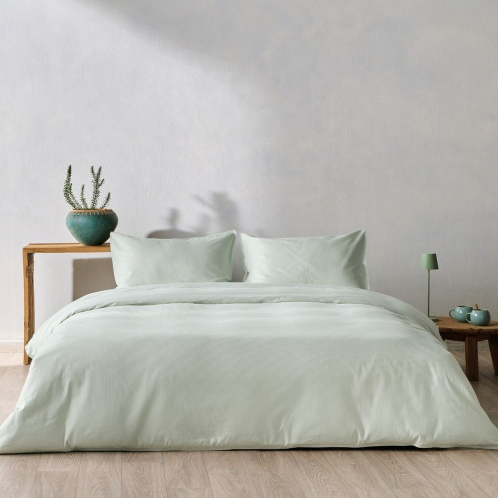 Σεντόνια Empress 10 (Σετ 4τμχ) Mint Kentia King Size 270x270cm 100% Βαμβακοσατέν