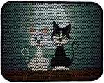 Χαλάκι Συλλογής Άμμου Γάτας 686GRV1387 45x60cm Multi Petpetite