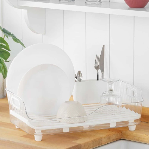 Πιατοθήκη 964FRM4802 27x43x12cm Clear Hermia Πλαστικό