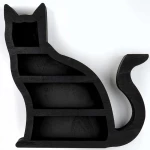 Ραφιέρα Τοίχου 268EVL1279 38x6x37cm Black